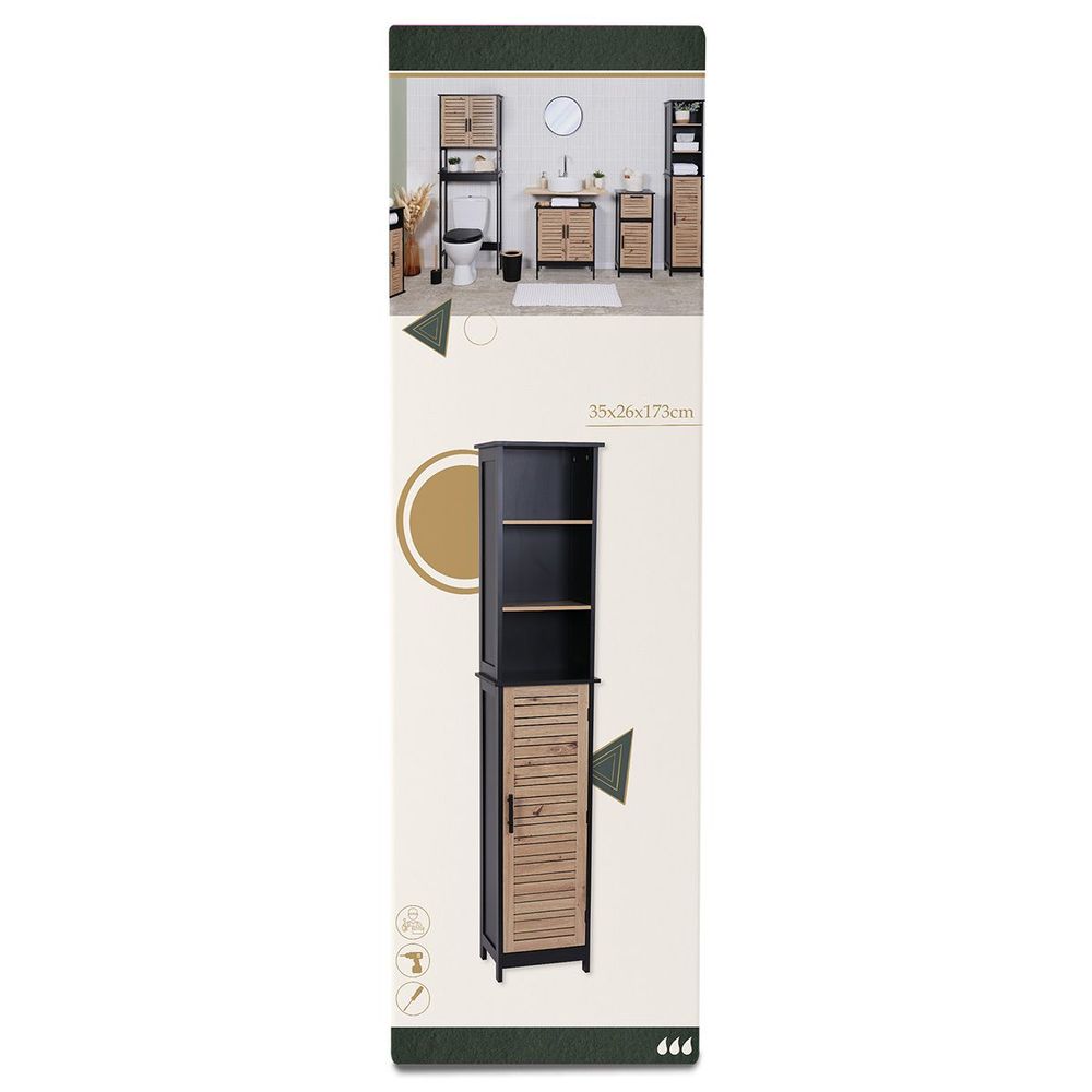 Tendance kupatilski ormarić sa vratima +  3 police 173X25X36  Bergen 9901763 slika 4