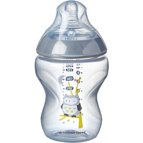 EOL Tommee Tippee Closer to nature dekorirane bočice 260 ml, 2 kom., "sova" slika 3