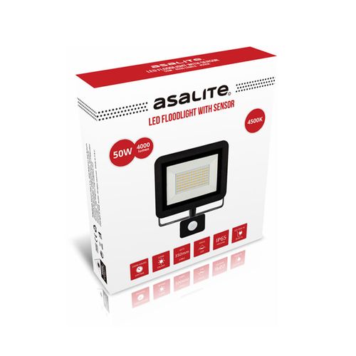 ASALITE LED reflektor 50W 4500K, 4000Lm s senzorom slika 3