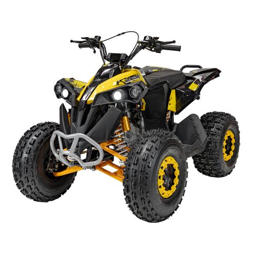 Quad na akumulator RENEGADE HighPer 125CC Combustion - žuti slika 3