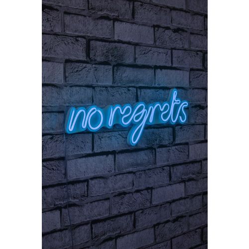 Wallity Ukrasna plastična LED rasvjeta, No Regrets - Blue slika 10