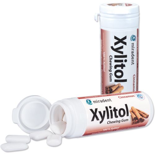 Miradent Xylitol Chewing gum CINNAMON slika 1