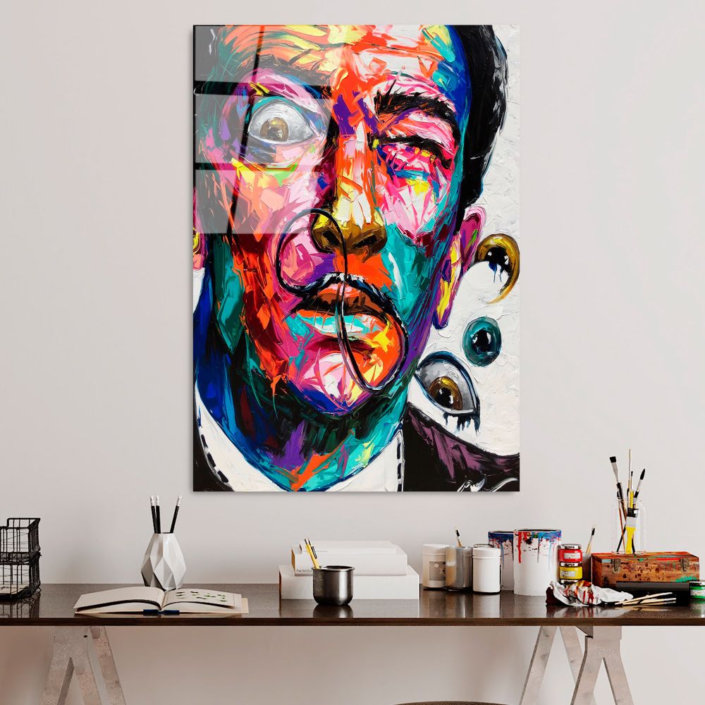 UV-731 Dekorativna Slika na Kaljenom Staklu, 70 x 100 cm, Višebojna slika 1