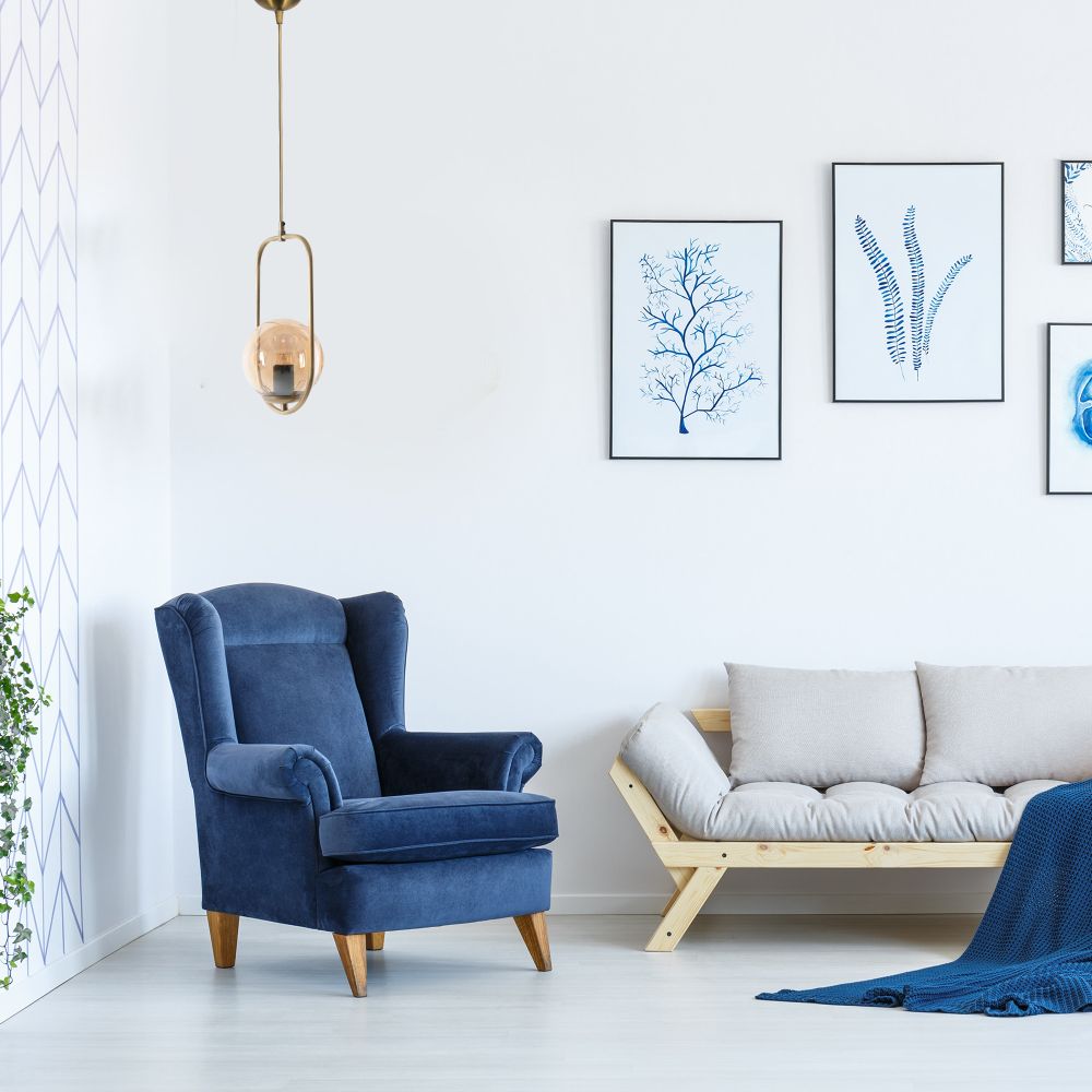 Ahu Tekli Bal Camlı Eskitme Sarkıt Luster slika 1