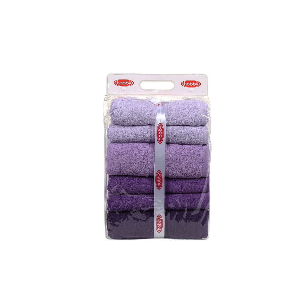 Set Peškira Rainbow - Nijanse Ljubičaste (4 Komada) slika 5