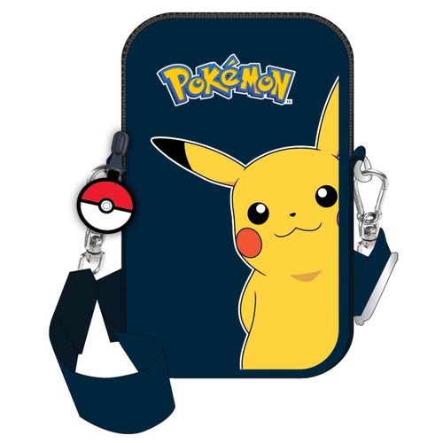 Torbica za mobitel Pokémon Pokeball Plava Crna 11 x 18 x 2 cm slika 1