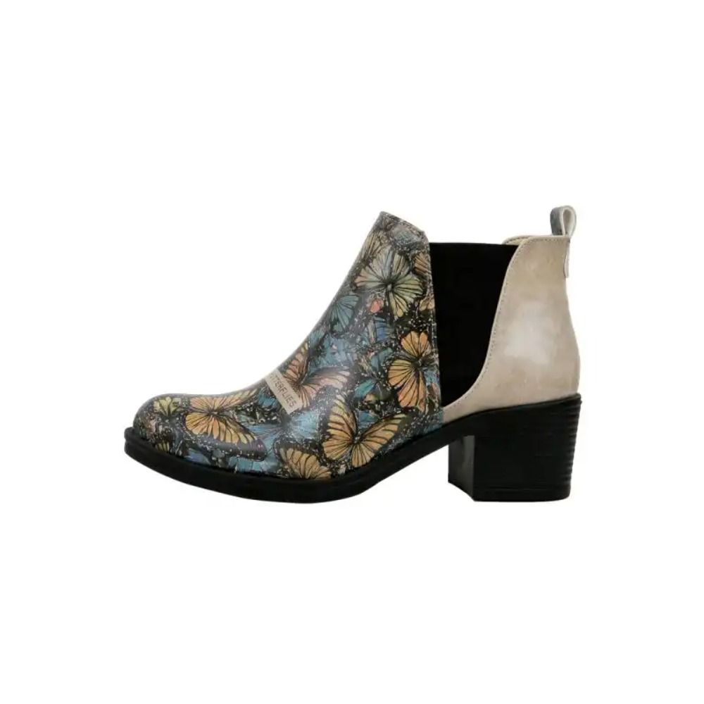DOGO Gležnjerice Eve Boots Moths and Butterflies slika 3
