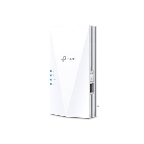 Ekstender dometa TP-LINK RE500X WiFi AX1500 300 Mbps at 2.4GHz  1200 Mbps at 5GHz 2 interne antene slika 1