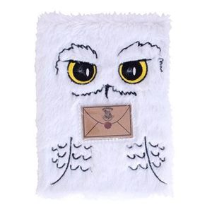 BLUE SKY HARRY POTTER A5 PLUSH HEDWIG NOTEBOOK