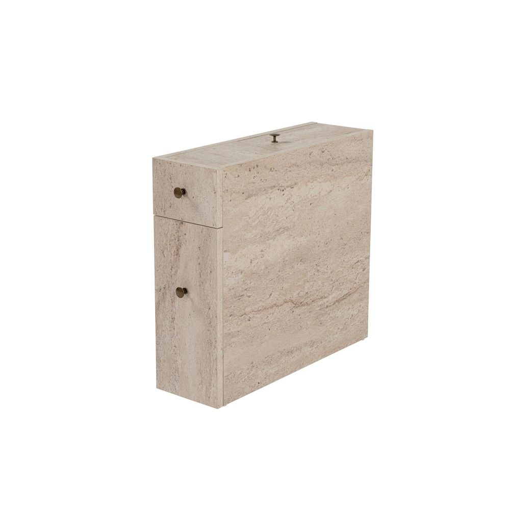 Calencia - Travertine Travertine Bathroom Cabinet slika 3