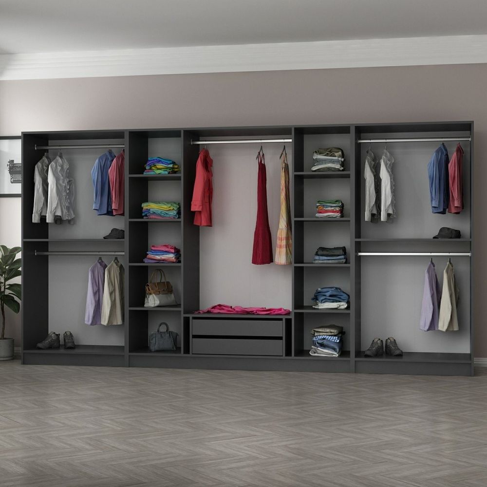 Kale - 4943 Antracit Ormar slika 3