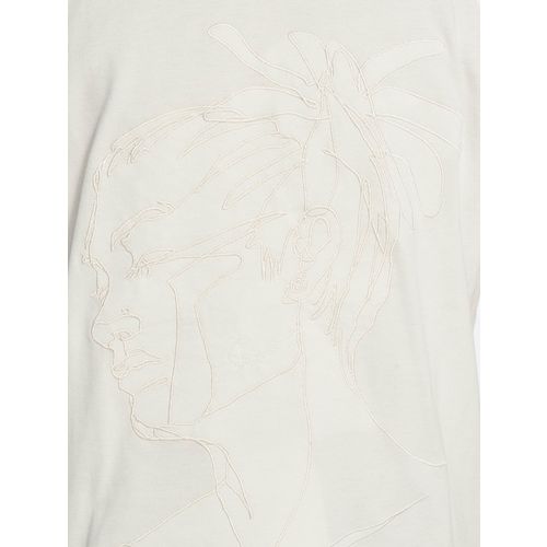 De Ferro / T-Shirt T Dread in white slika 7