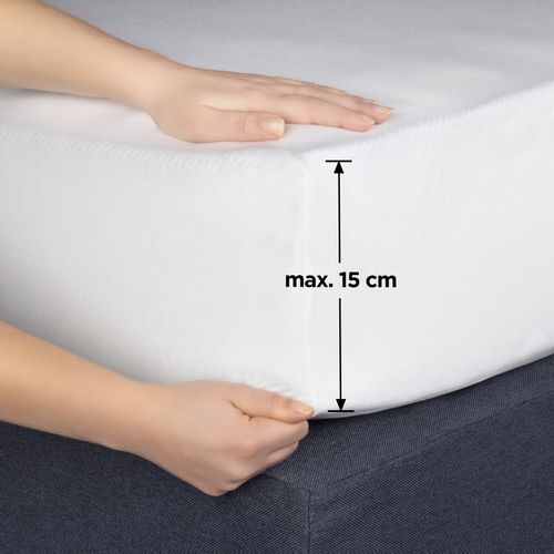 Dečiji čaršav Vitapur Lyon Junior beli 60x120 cm slika 3