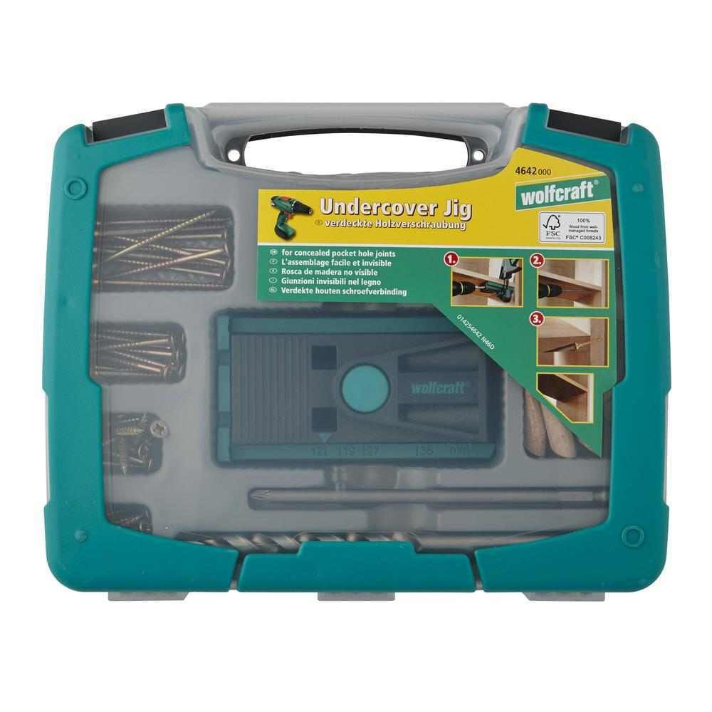 Wolfcraft Set Za Skriveno Tiplovanje PZ 2 / 55 dijelni - 4642000 slika 10