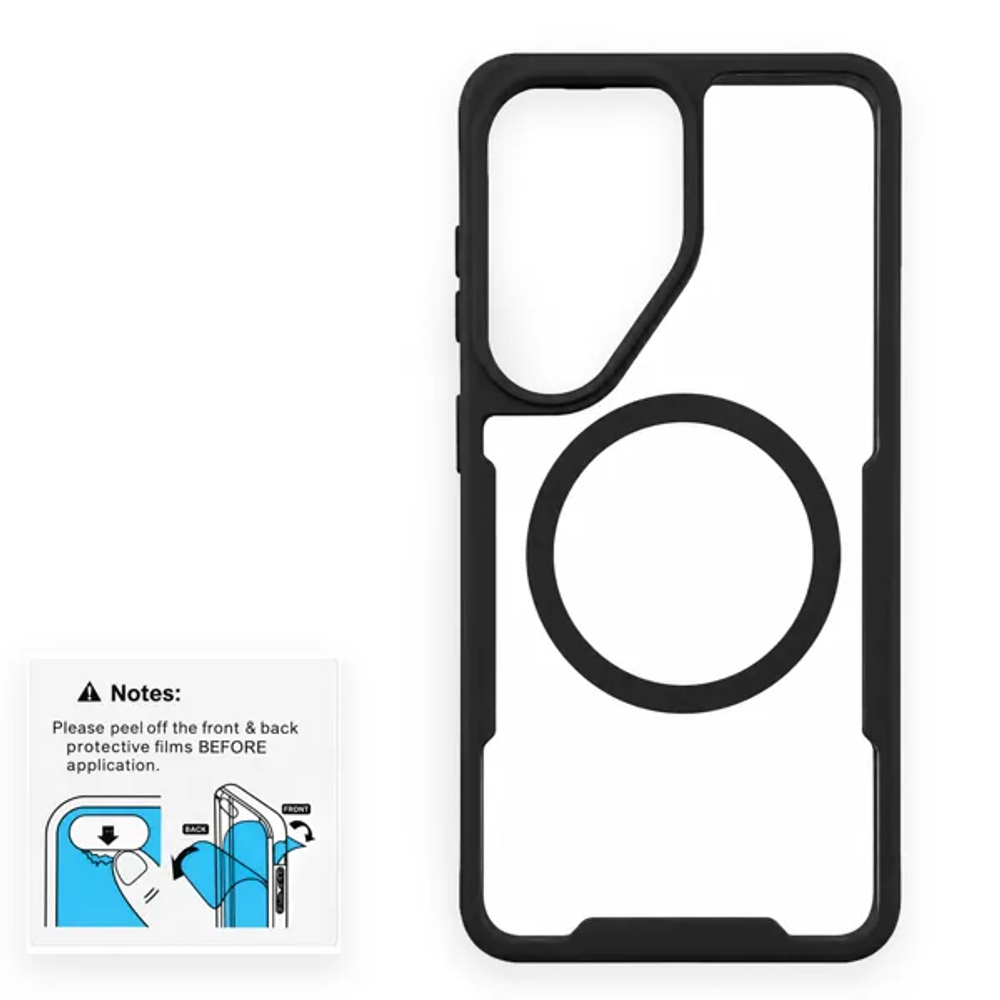 MM TPU SAM GALAXY S26 - MAGSAFE TOP crna slika 1