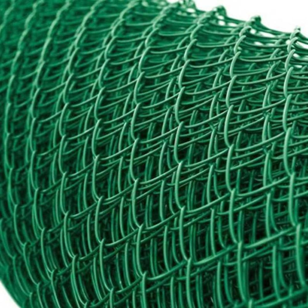 Univerzalno pletivo 2,30x74x74 mm, h - 120 cm x 25 met, Zn + plastificirano - zeleno slika 2
