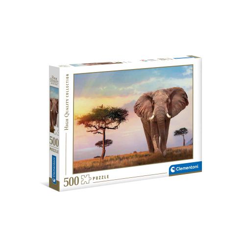 Clementoni Puzzle 500 Hqc African Sunset slika 1