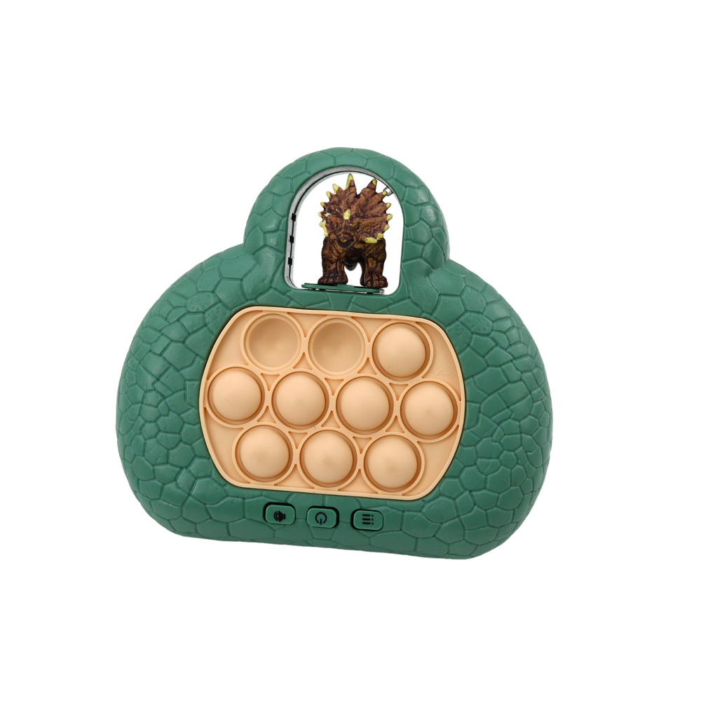 Pop it dinosaur arcade game console 4 načina igre green slika 3
