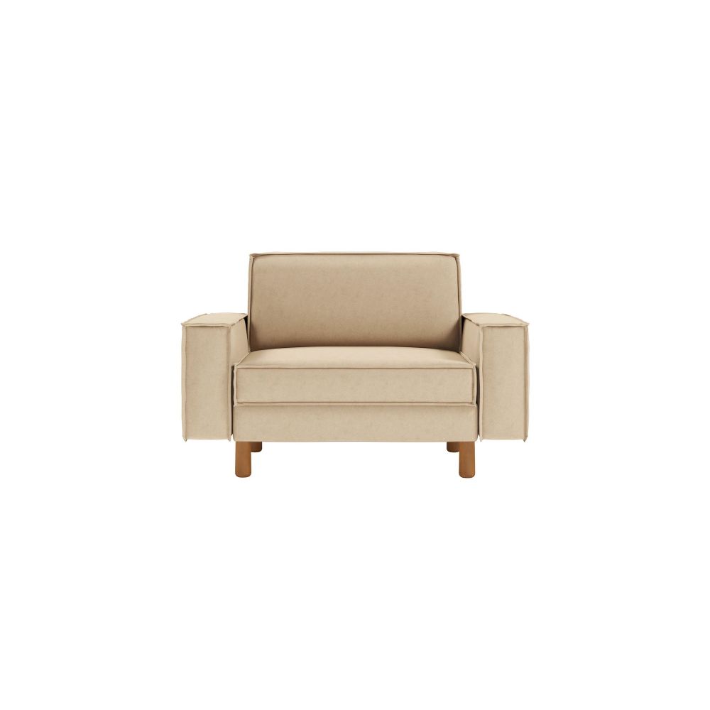 Sofa za Jednu Osobu Sparrow Loveseat - boje: pijesak orah slika 2