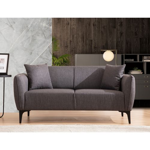 Atelier Del Sofa Dvosjed, Tamno siva, Belissimo - Dark Grey slika 1