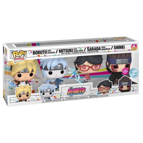 POP pack 4 figures Boruto Exclusive slika 2