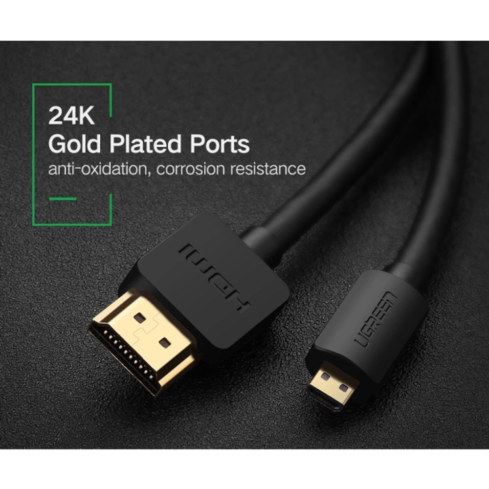 Ugreen Micro HDMI na HDMI 4K kabel 2 m slika 7