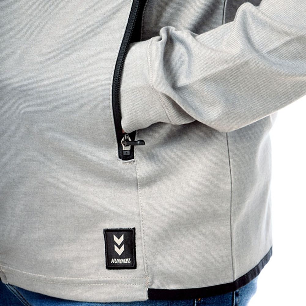 Hummel Gornji Dio Hmlmt Interval Zip Hoodie Za Muškarce slika 8