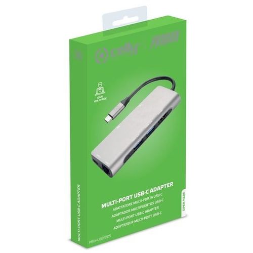 CELLY Multi USB-C adapter PROHUBEVODS slika 5