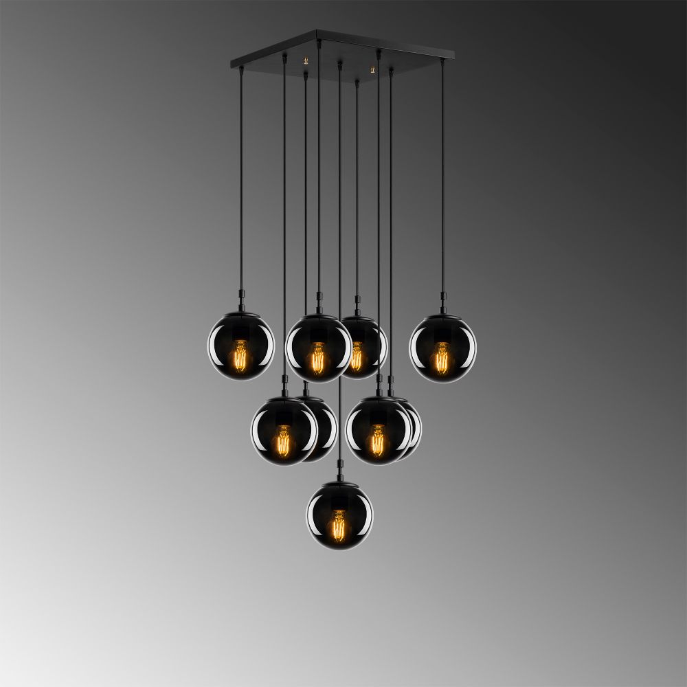 Luster Efe - 2161 Crno-Fumirani slika 6