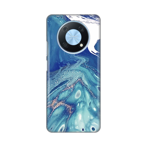 Torbica Silikonska Print za Huawei Y90 Blue Marble slika 1