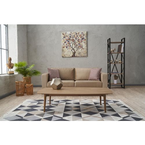 Atelier Del Sofa Dvosjed, Krem, Kale Velvet - Cream slika 1