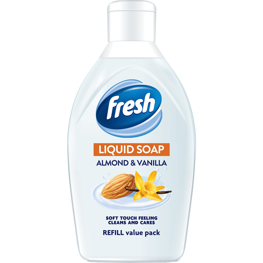 Fresh tečni sapun za ruke Almond&Vanilla 1l slika 1