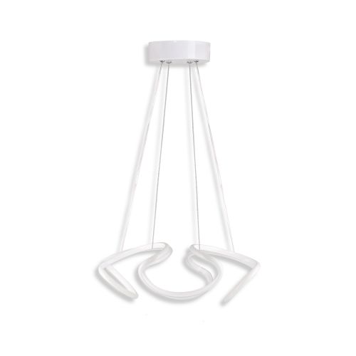 Scorpii White-White Light White Chandelier slika 3