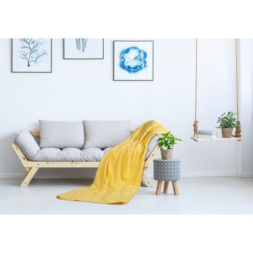 Prekrivač Svilanit Lux Orion light yellow 250x200 cm slika 4