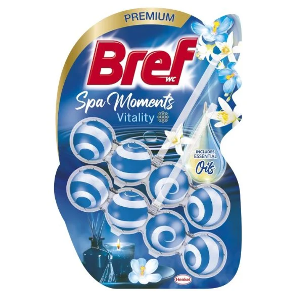 Bref Wellness osvježivač WC šolje Vitality 2x50g  slika 1