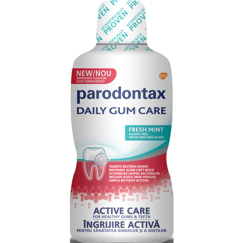 Parodontax Daily gum care tečnost za ispiranje usta 500ml slika 1