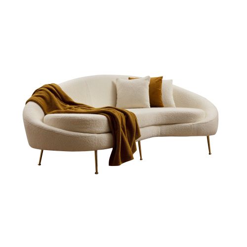 Atelier Del Sofa Trosjed, Krem, Eses - Cream Bouclett slika 6