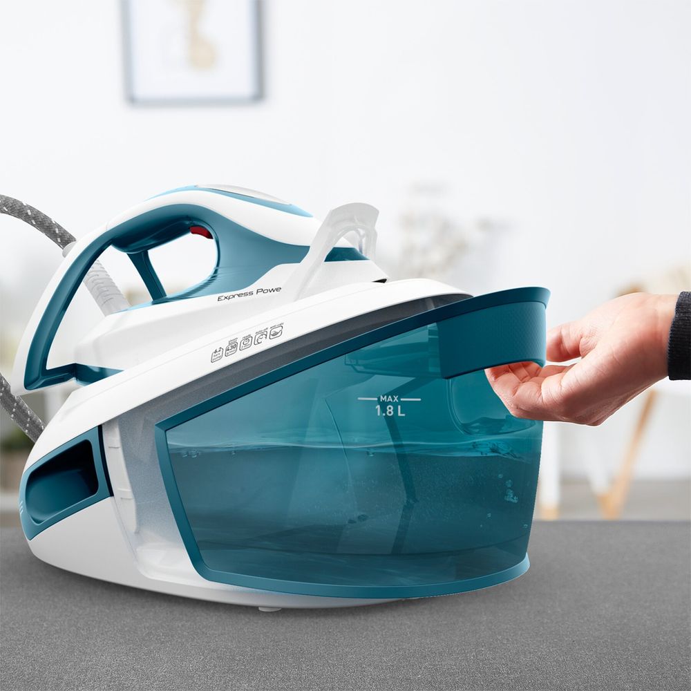 Tefal parna postaja SV8111E0 bijelo-plava Express Power slika 9