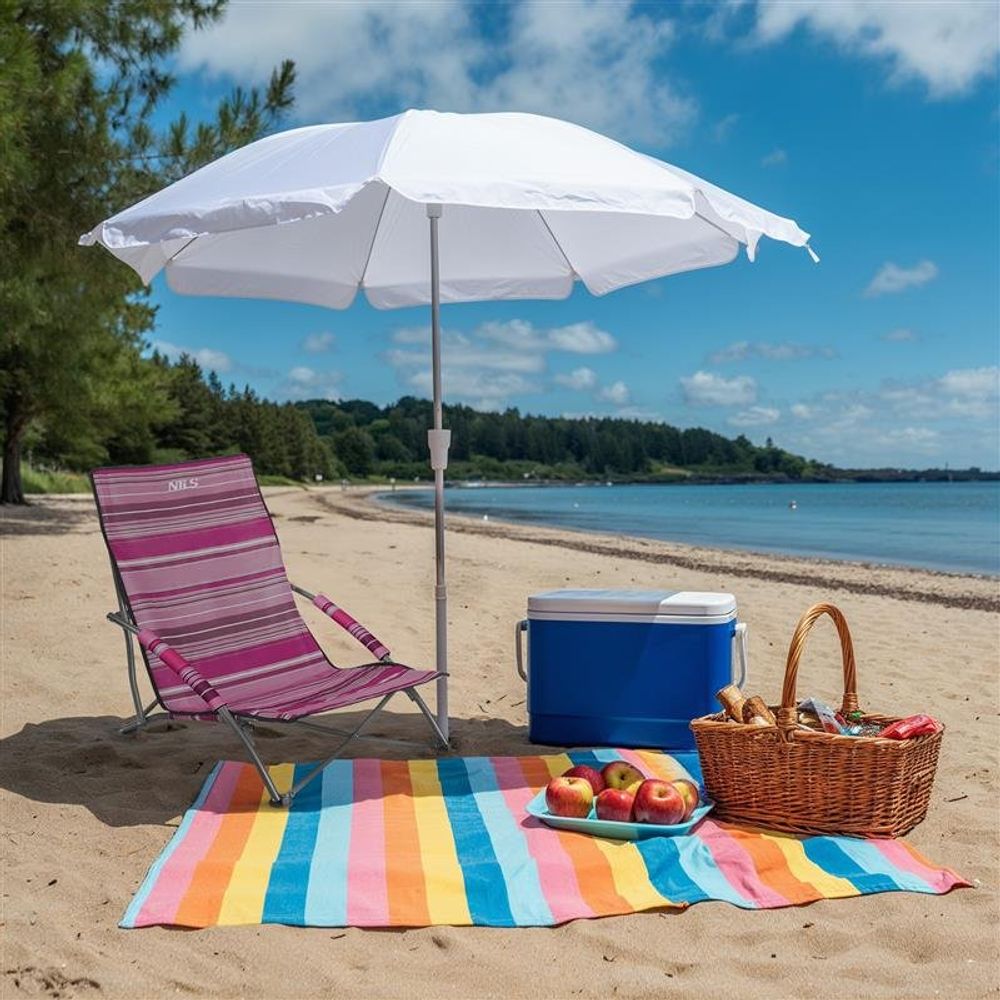 Nc3035 roza stolica za plažu nils camp slika 3