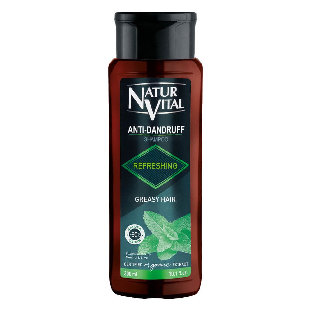 Natur Vital Men Silver šampon Refreshing šampon za masnu kosu Greasy Hair 300ml slika 1
