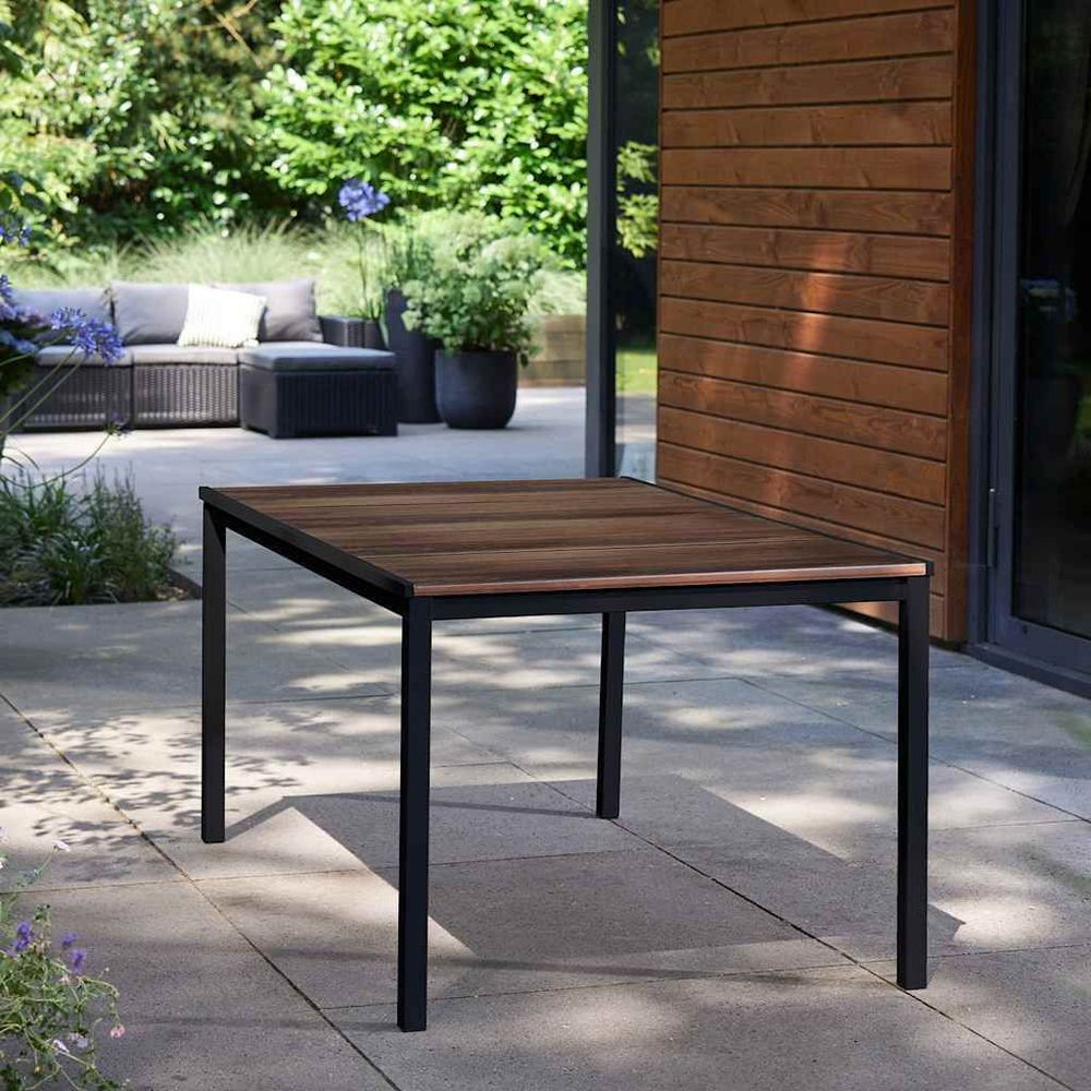 Keter vrtni sto PORTO, boja smeđa, 159 x 95 x 75 cm slika 1