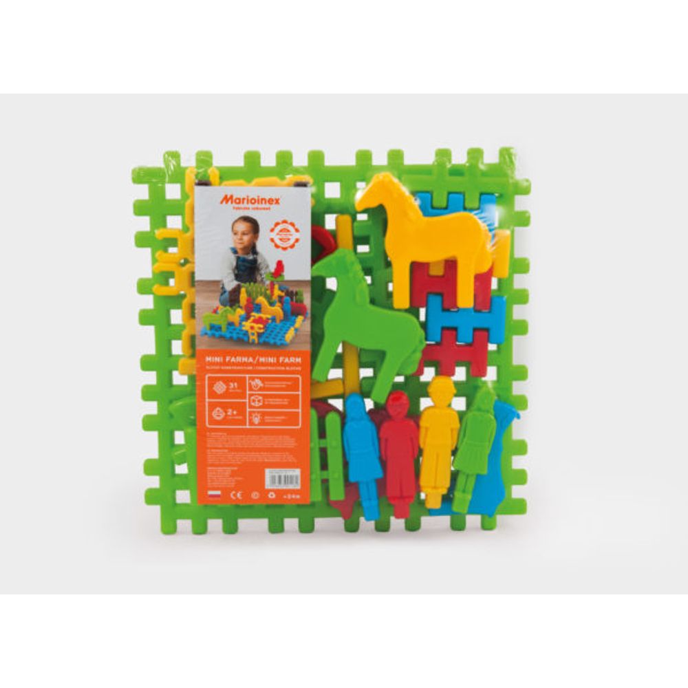 Marioinex set kockica mini farma 31kom. slika 2