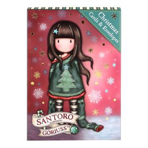 Set kartica božićnih Gorjuss Merry and Bright cosy 1195GJ01