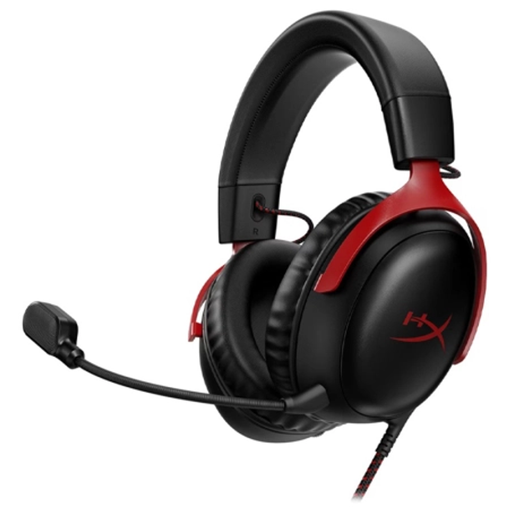 HyperX Slušalice Cloud 3 Black/Red 727A9AA slika 1