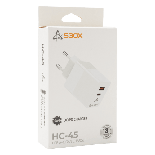 S BOX HC 45, 2 Ulaza 45W GAN Home Charger slika 4