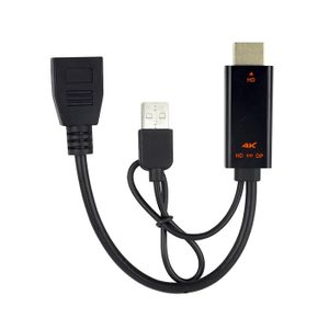 HDMI M. na Displayport M. F. Konvertor H2DP-0