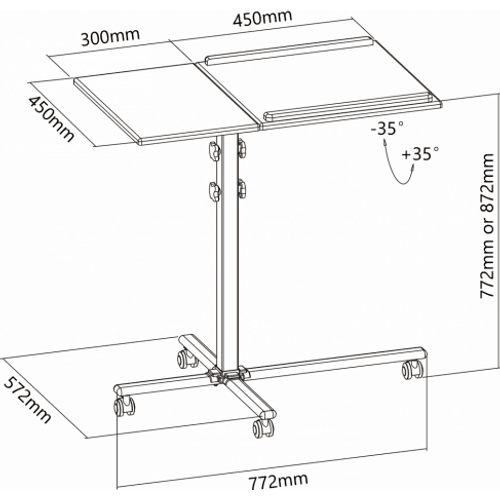 S BOX PFS 2, Nosac projektora slika 2