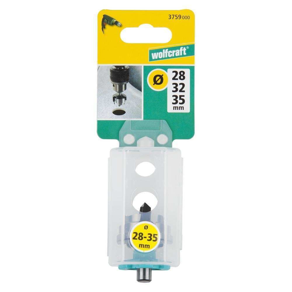 Wolfcraft Svrdlo Stepenasto Za Plastiku Ojačanu Staklenim Vlaknima GFK fi 28 / 32 / 35 mm - 3759000 slika 5
