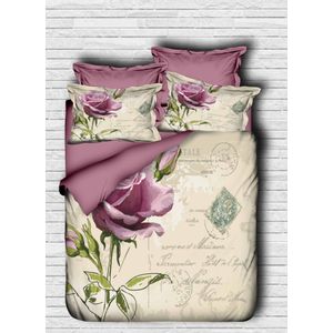 125 Lilac
White
Green Double Duvet Cover Set