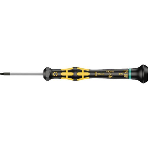 1567 TORX® HF Kraftform Mikro odvijač s funkcijom držanja, TX 5 x 40 mm Wera 1567 ESD Micro  Torx odvijač Veličina T 5 Duljina oštrice: 40 mm slika 2